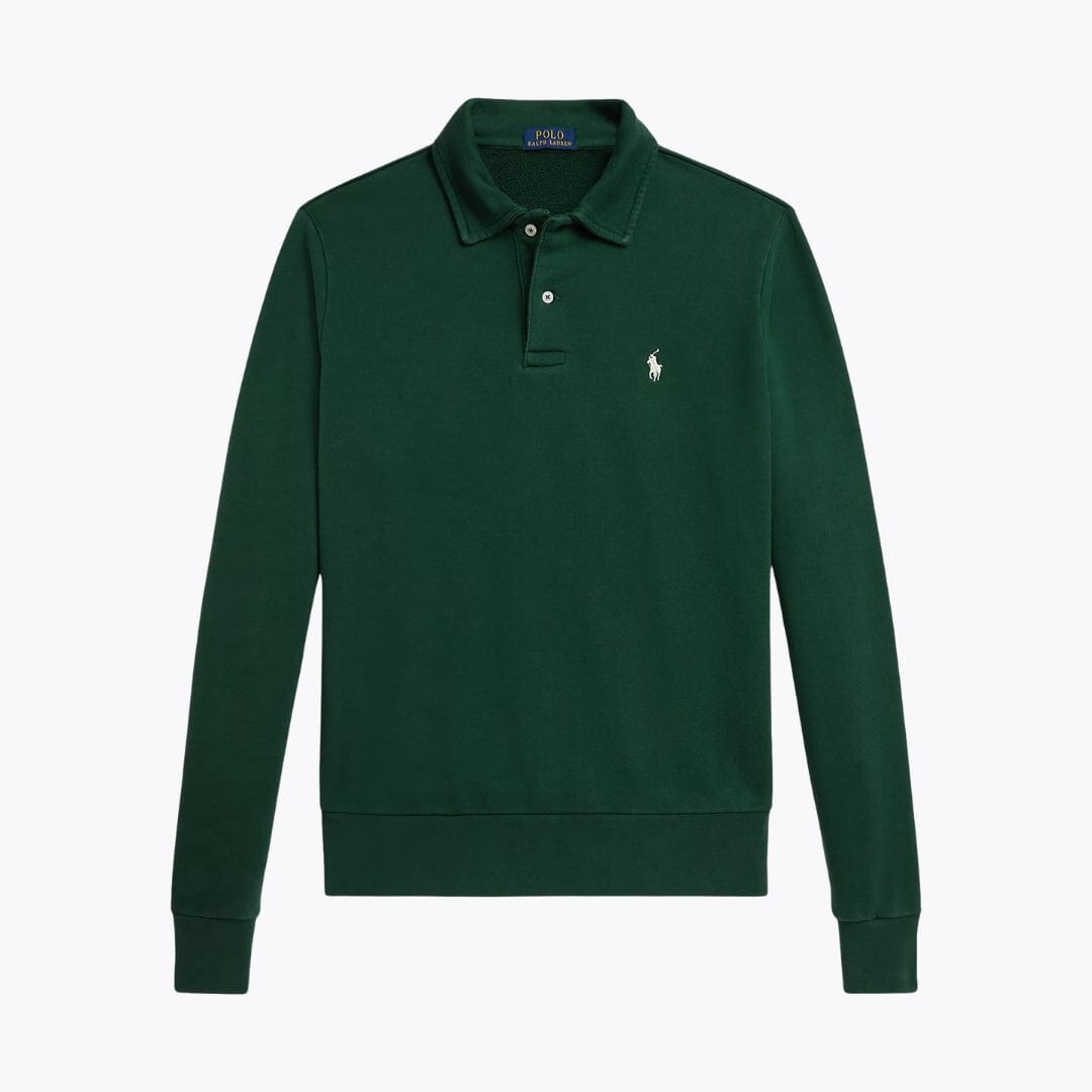 RL Loopback Fleece Collared Sweatshirt