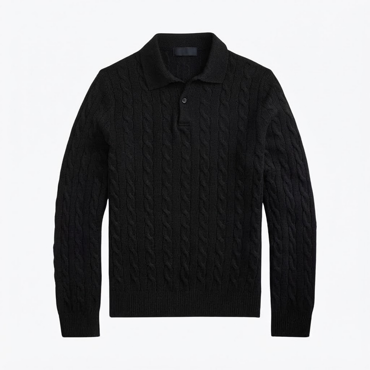 RL Wool–Cashmere Cable-Knit Jumper